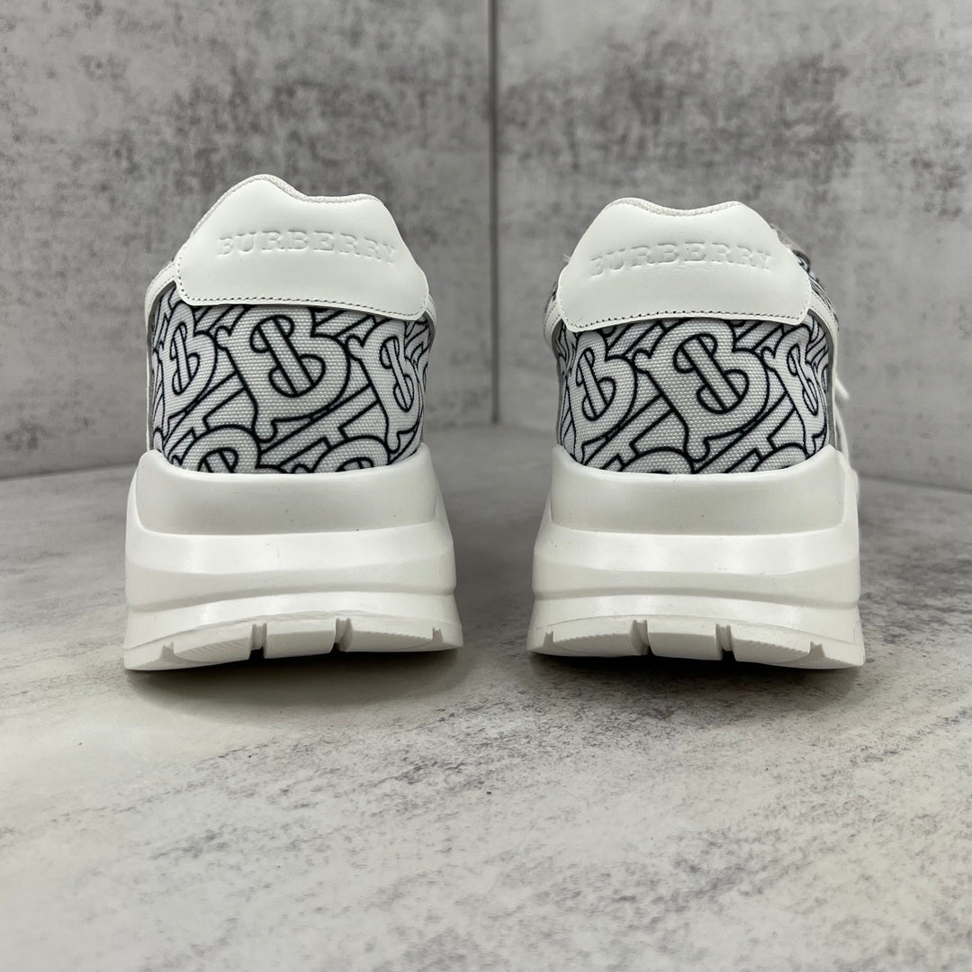 Burberry Ramsey "White-Grey-Black Monogram"