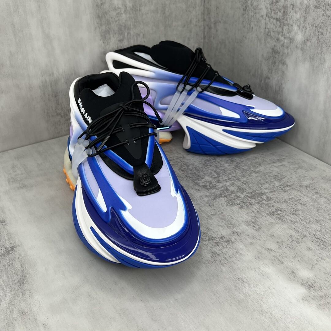 Balmain Unicorn "White-Blue-Purple"