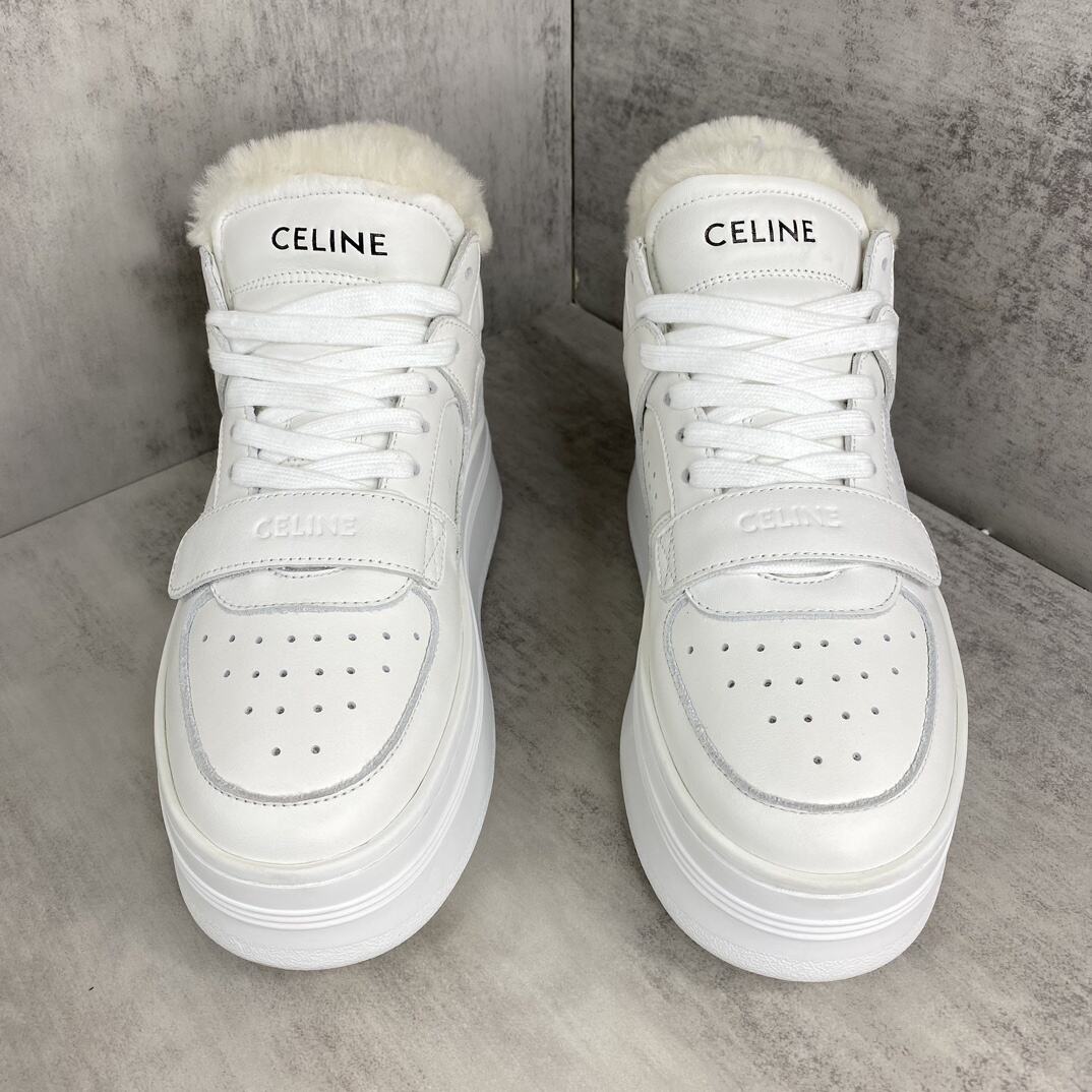 Celine Platform High-Top "White"