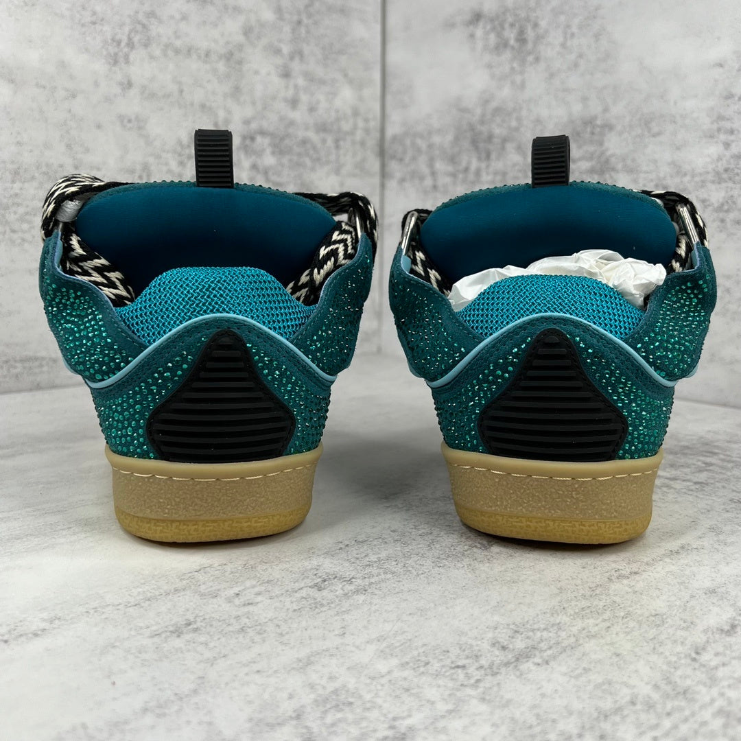 Lanvin Curb "Blue" Crystal