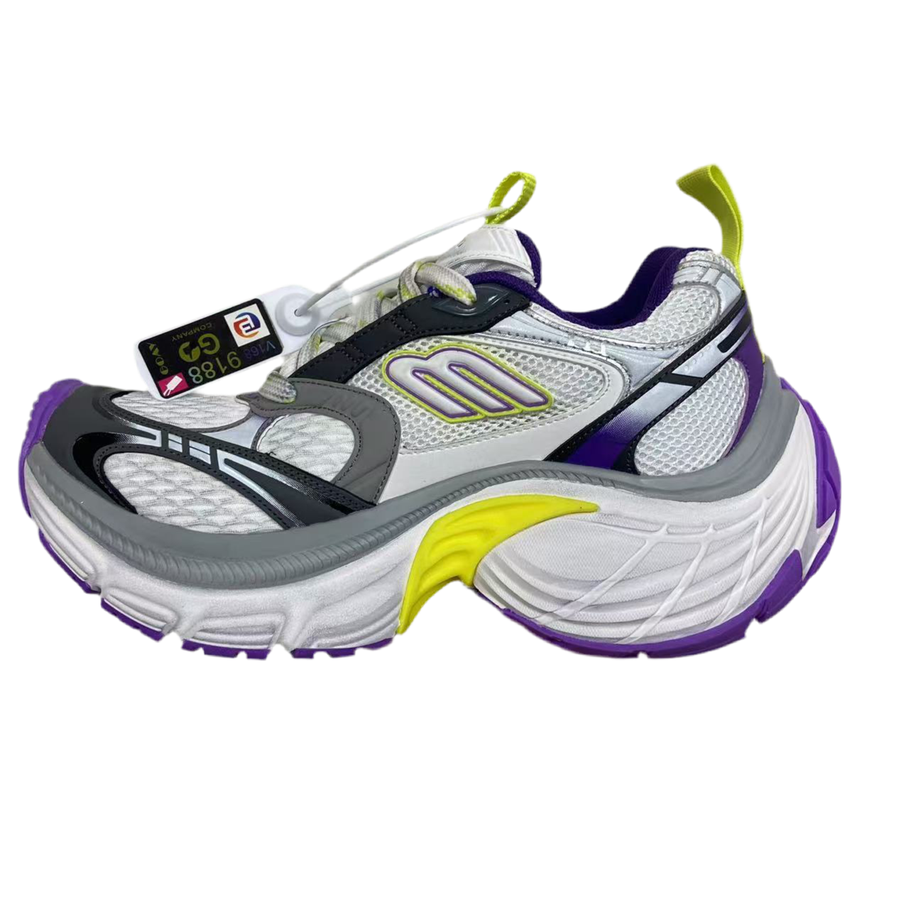 Balenciaga 6XL "White-Purple-Yellow"