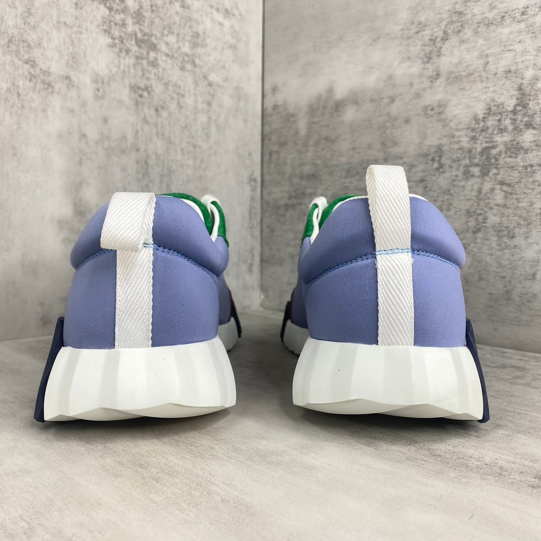 Hermes Bouncing Sneakers "Blue-Red-Green"