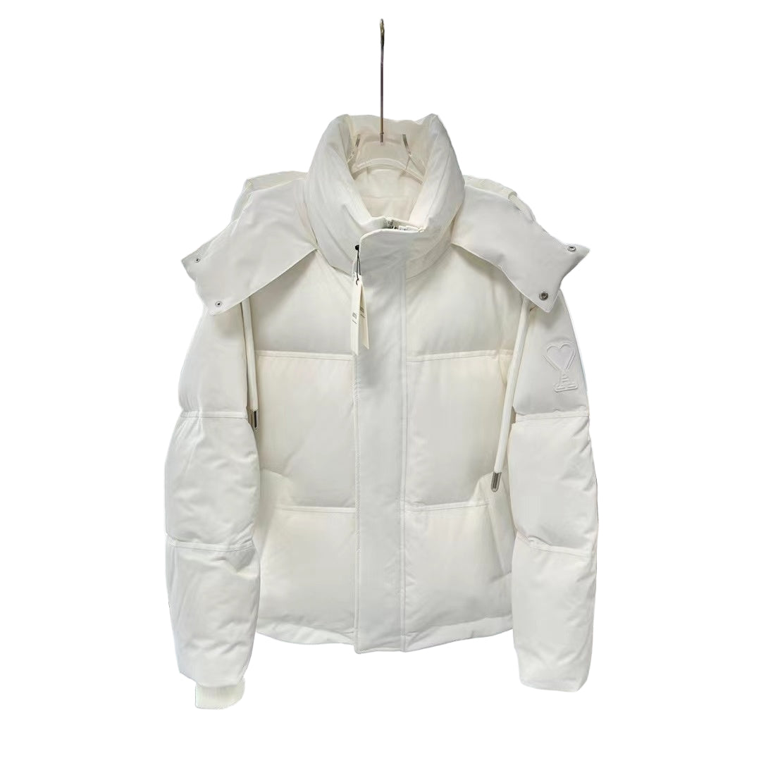 Ami Paris Down Jacket "White"