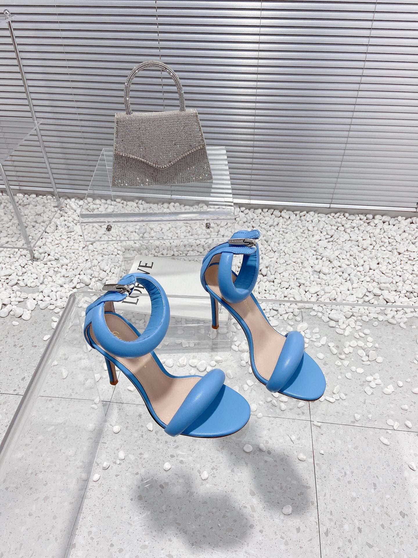 Gianvito Rossi Bijoux High Heels 100mm "Blue"