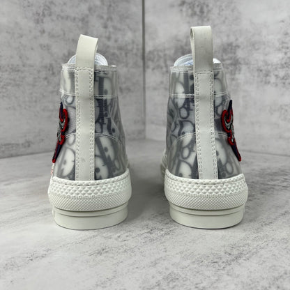 Dior B23 High "White Ox Head Embroidery"