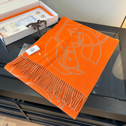 Hermes Scarf "Orange"