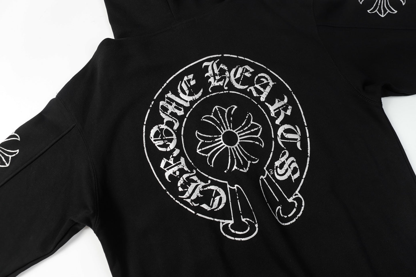 Chrome Hearts Hoodie "Black-White"