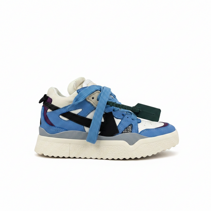 Off-White Sponge Mid "Blue-White"