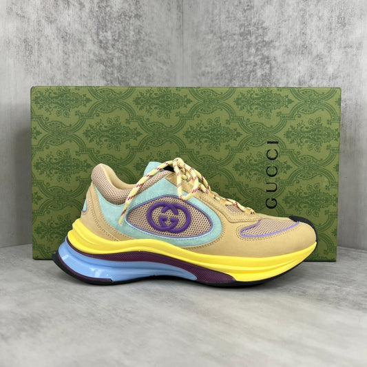 Gucci Run "Beige-Yellow-Purple"
