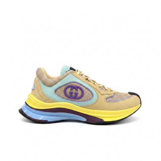 Gucci Run "Beige-Yellow-Purple"