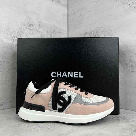 Chanel 22P Low "Pink-Grey-Black"