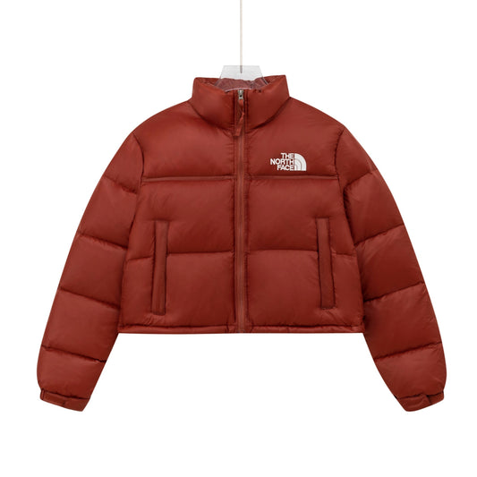 The North Face Nuptse Short Down Jacket "Redwood"
