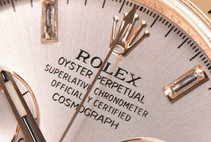 Rolex Daytona Rose Gold 40mm Moissanite Dial