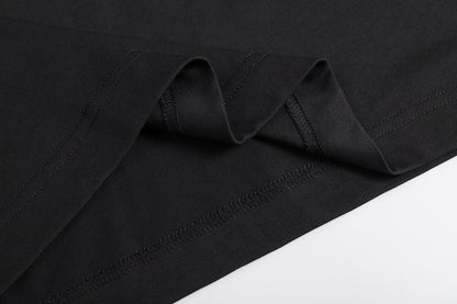 Dior x Lewis Hamilton Embroidered T-Shirt "Black Cotton Jersey"