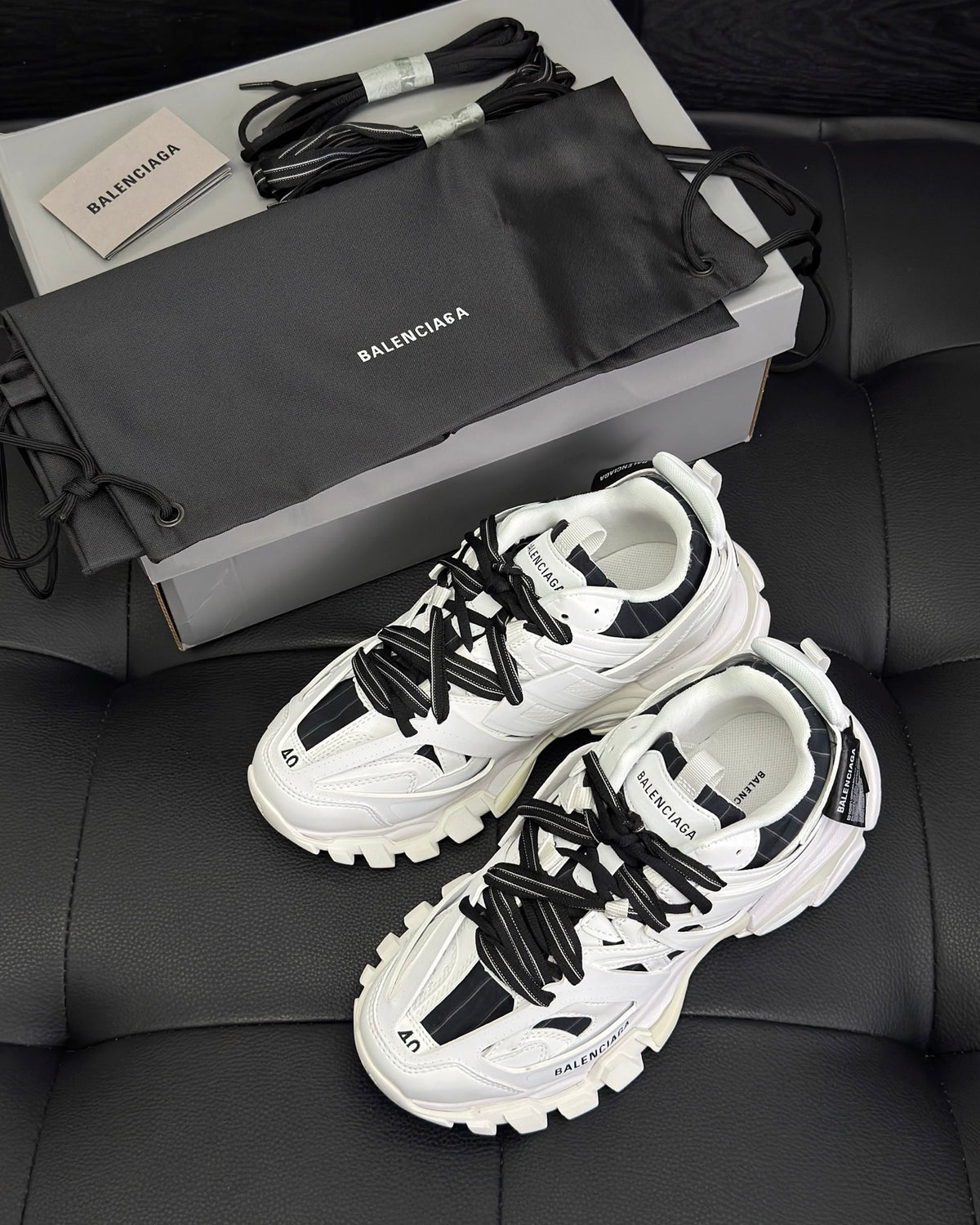Balenciaga Track Shirt Sneaker "White"