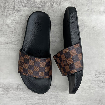 Louis Vuitton Slides "Black-Brown"