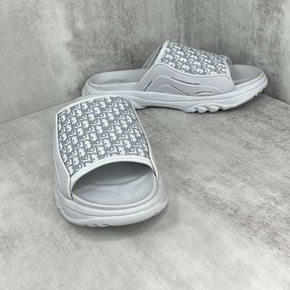 Dior Slides "Grey-White"