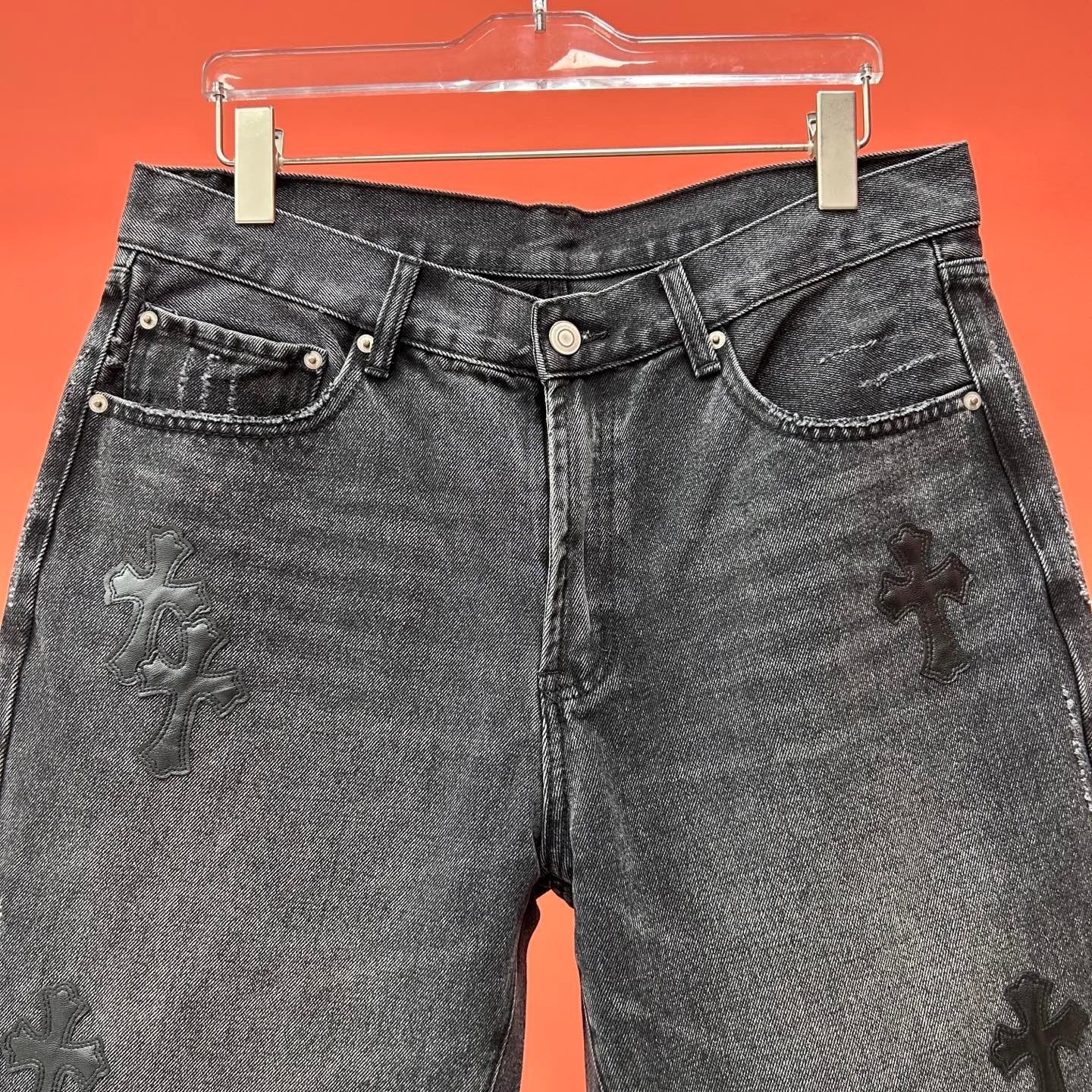 Chrome Hearts Denim Shorts