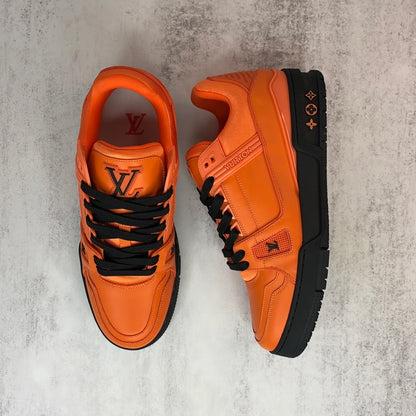 Louis Vuitton Trainers "Orange-Black"