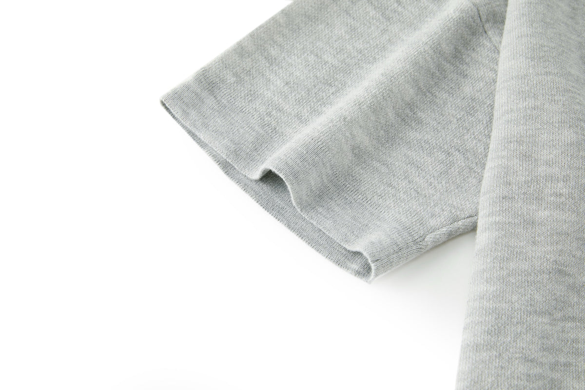 Dior T-shirt with Dior Signature "Gray Cotton Knit"