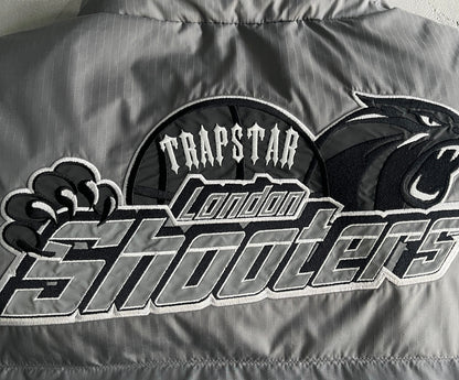 Trapstar Shooters Down Vest "Grey-Reflective Logo"