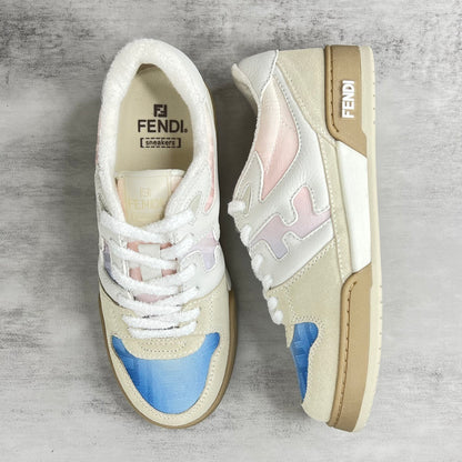 Fendi Match "White-Beige-Blue"