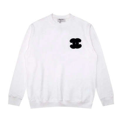 Chanel Sweatshirt "White-Black"