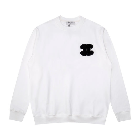 Chanel Sweatshirt "White-Black"