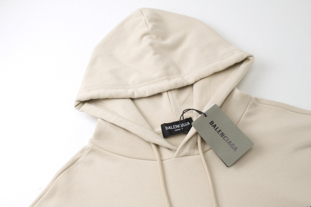 Balenciaga Hoodie "Beige-Blue"