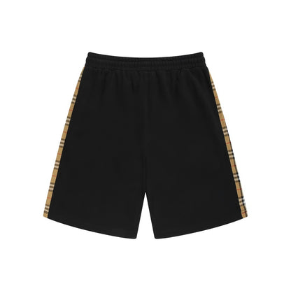 Burberry Check Shorts "Black"