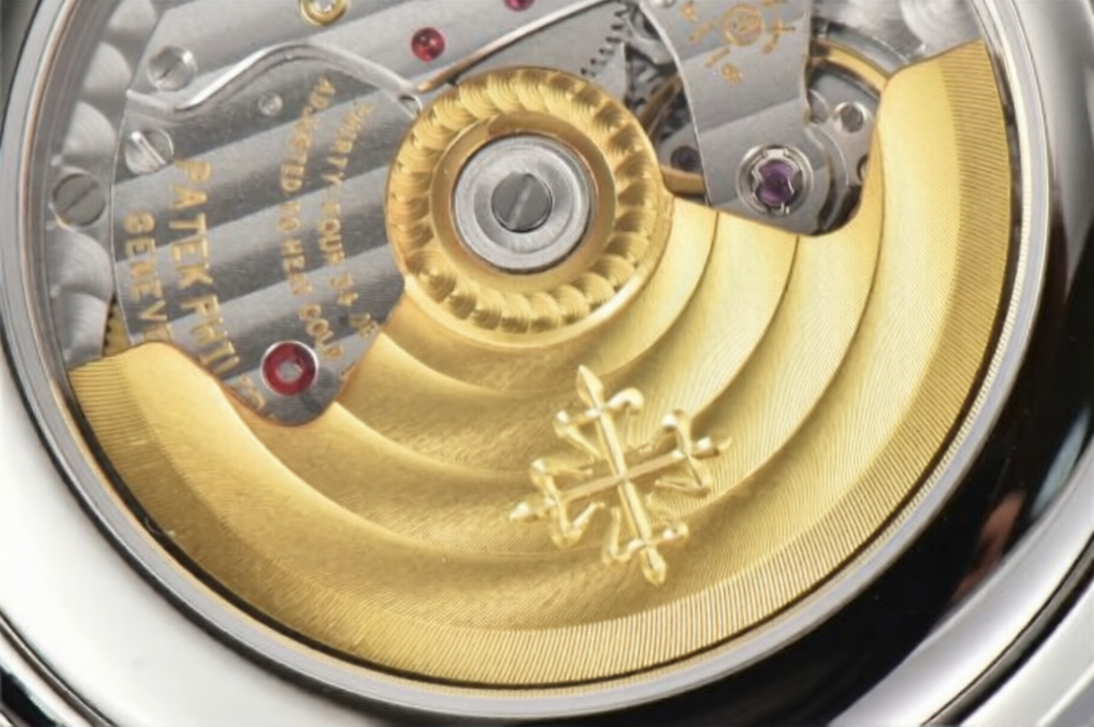 Patek Philippe Grand Complications Moonphase 38.5mm Black Leather White Dial