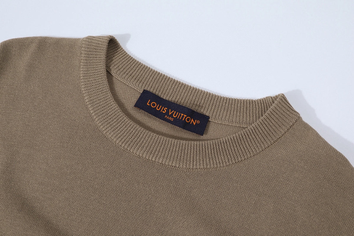 Louis Vuitton Monogram Short-Sleeved Crewneck "Brown"
