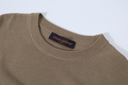 Louis Vuitton Monogram Short-Sleeved Crewneck "Brown"
