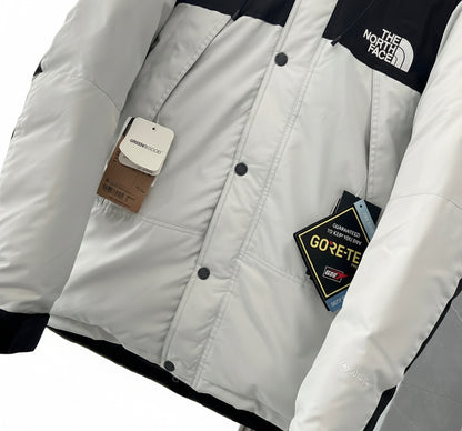 The North Face Mountain Guide Down Jacket "White-Black"