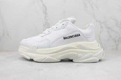 Balenciaga Triple S "White-Black Logo"