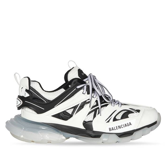 Balenciaga Track "Clear Sole White-Black"