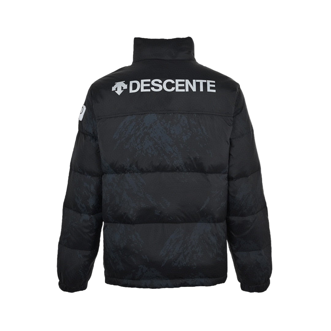 Descente Ski Down Jacket "Black-Blue Camo"