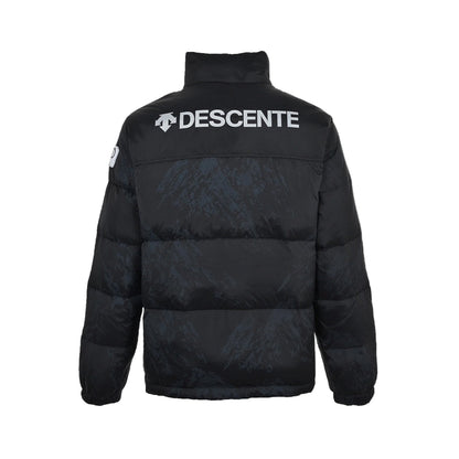 Descente Ski Down Jacket "Black-Blue Camo"