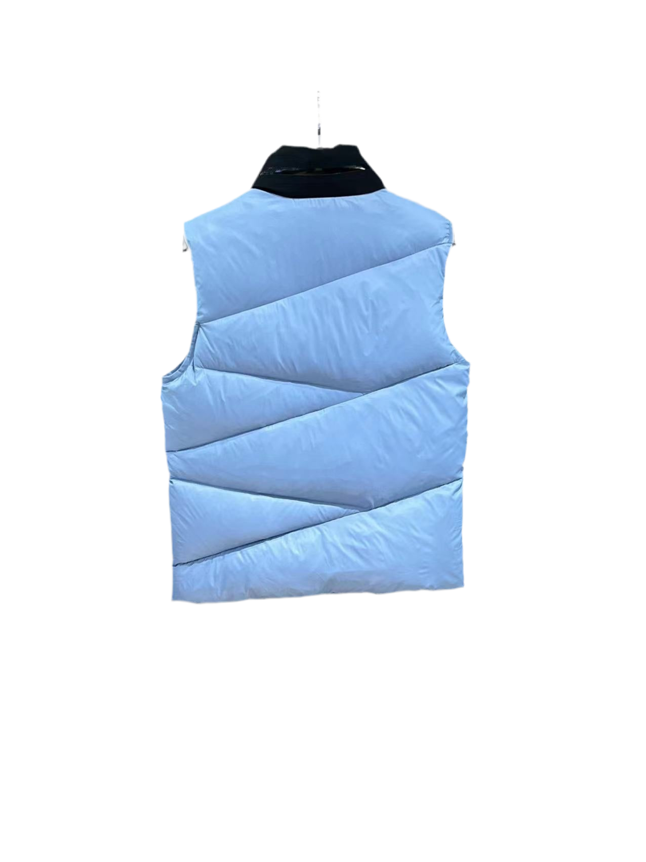 Moncler Down Padded Gilet "Baby Blue-Black"