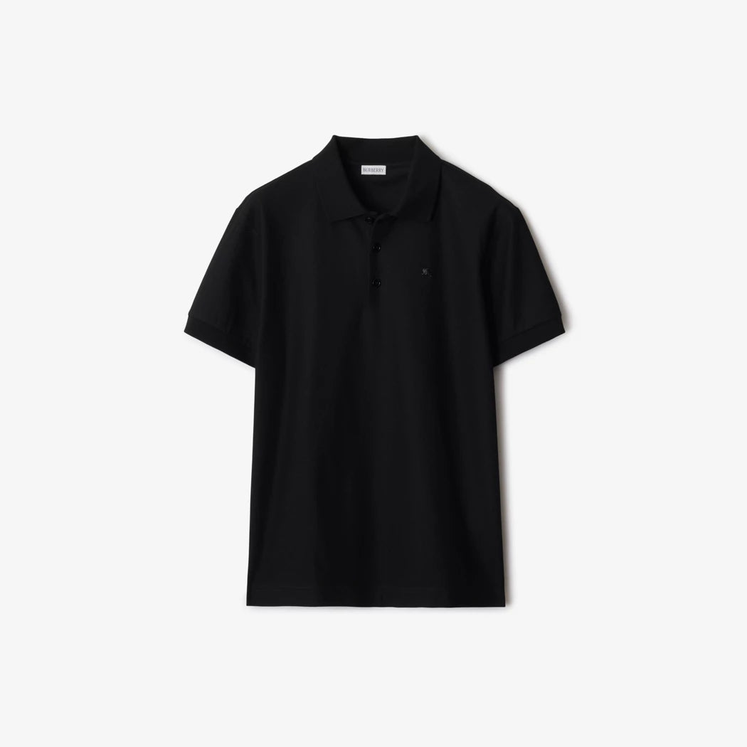 Burberry Metal EKD Cotton Polo T-Shirt "Black"