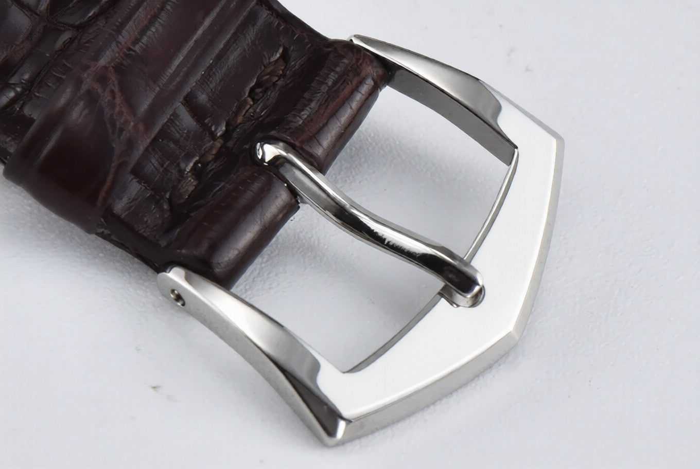 Patek Philippe Calatrava Brown Leather White Dial