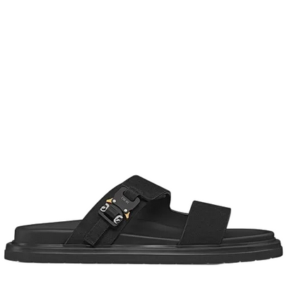 Dior Aqua Sandals "Black Suede"