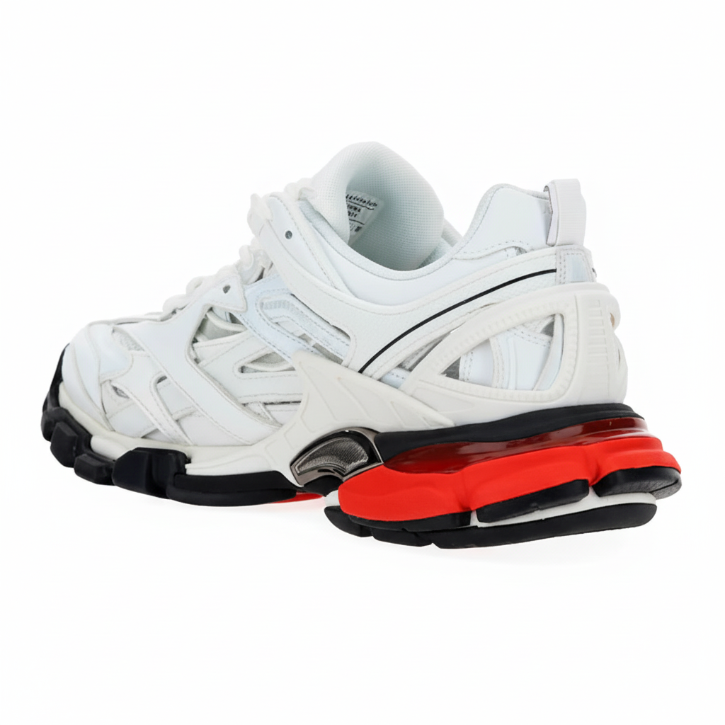 Balenciaga Track 2.0 "White-Red"