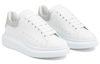 Alexander McQueen Oversized "White-Silver Glitter"