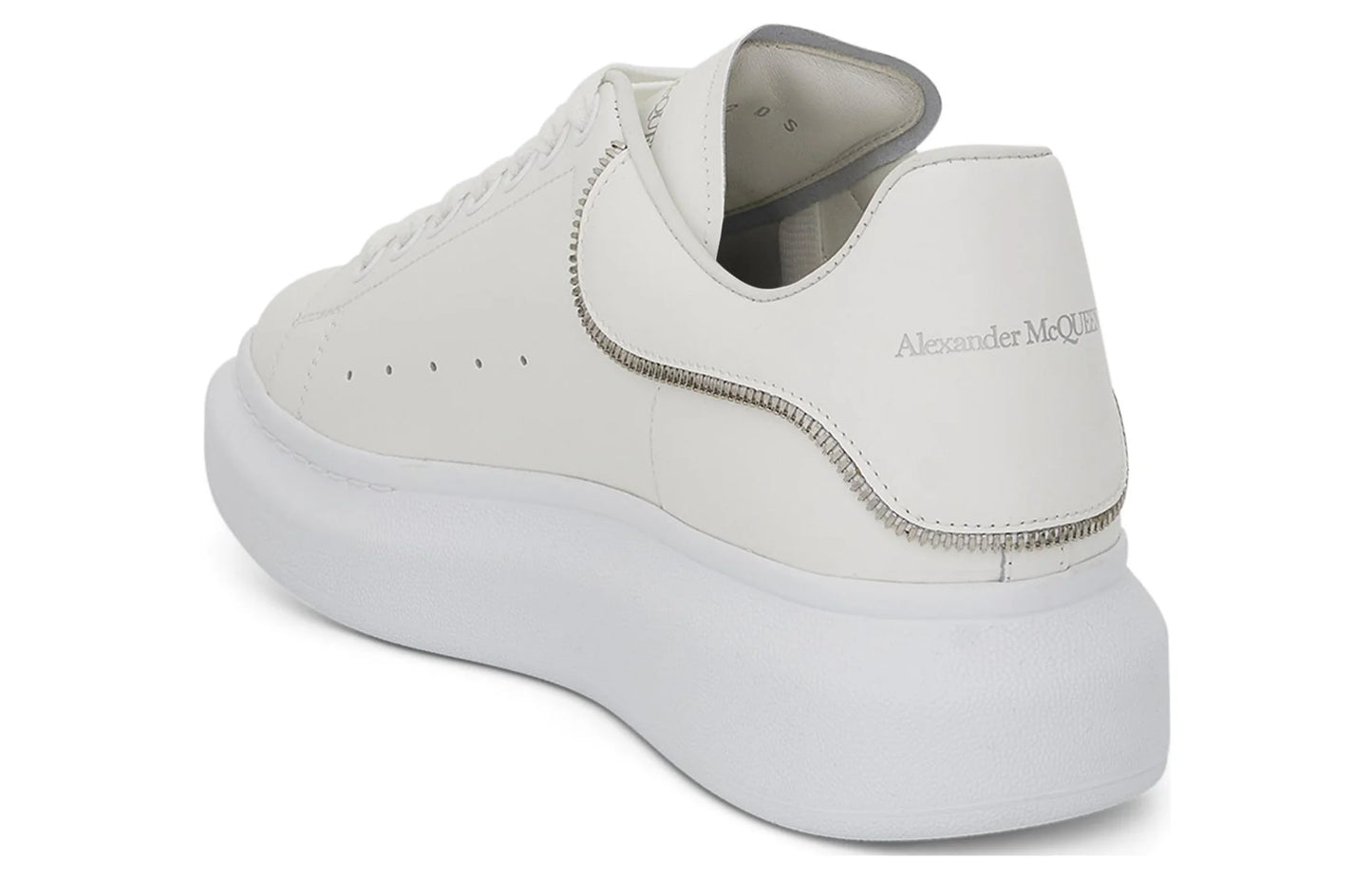 Alexander McQueen Oversized "White Zip"