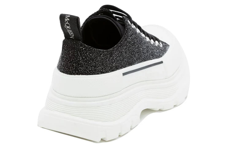 Alexander McQueen Tread Slick Low "Galaxy Black"
