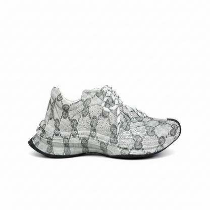 Gucci Run "Grey-Black Monogram"