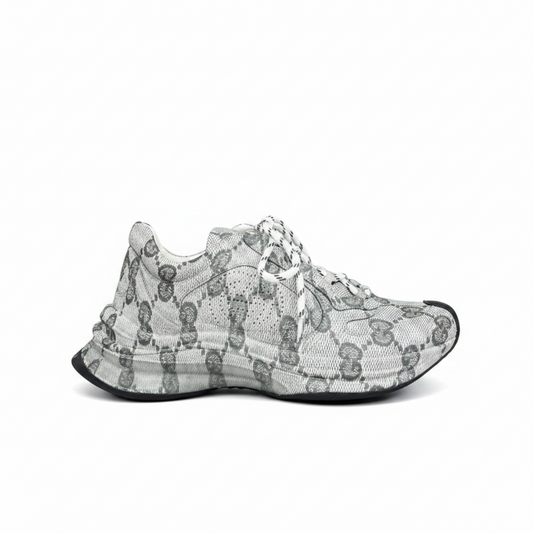 Gucci Run "Grey-Black Monogram"