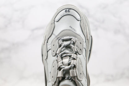 Balenciaga Triple S "Grey-All Over Logo"