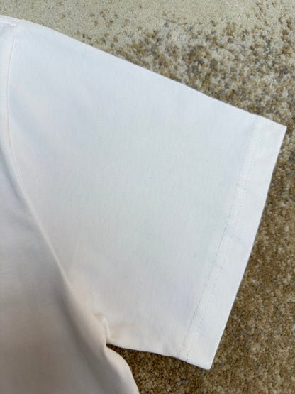 Louis Vuitton Denim Signature Short-Sleeved T-Shirt "Milky White"